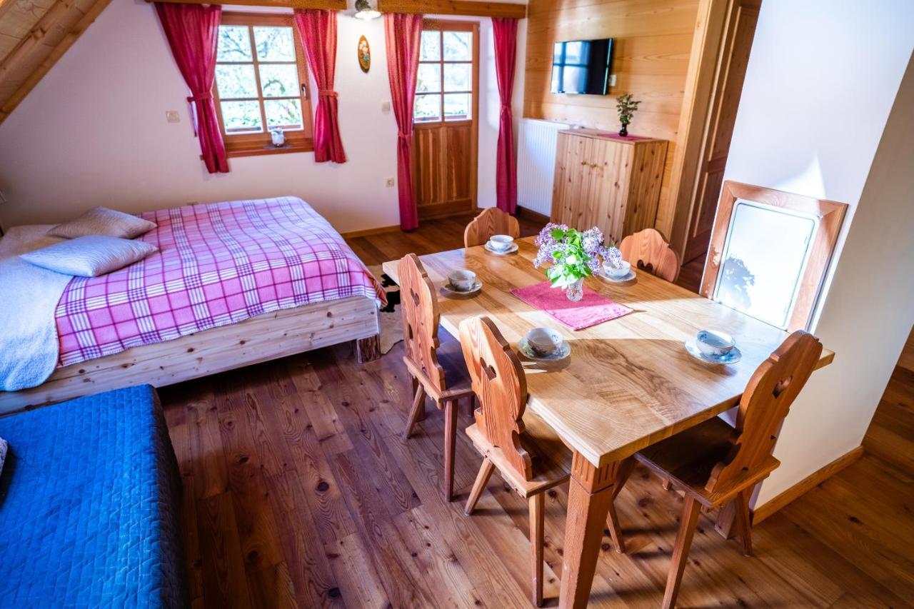 Tourist Farm Senkova Domacija Villa Zgornje Jezersko Kültér fotó