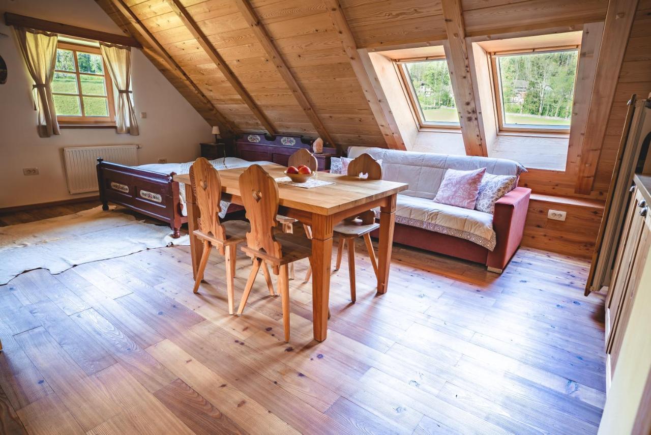 Tourist Farm Senkova Domacija Villa Zgornje Jezersko Kültér fotó