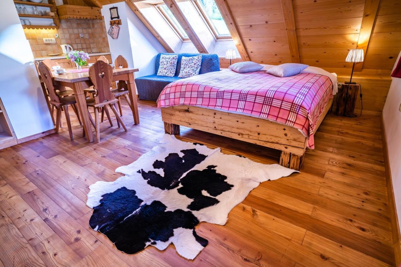 Tourist Farm Senkova Domacija Villa Zgornje Jezersko Kültér fotó